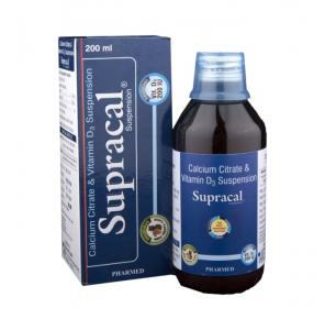 Supracal suspension